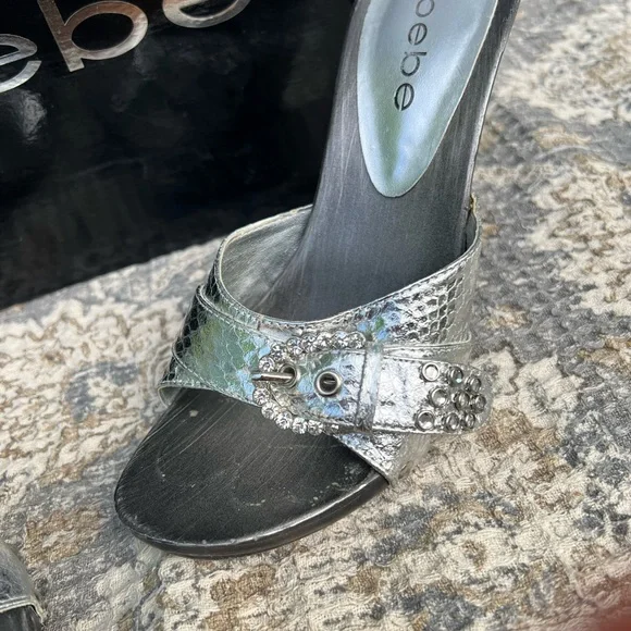 Vintage BeBe Carmen Heels - Size 5 - Picture 8 of 17